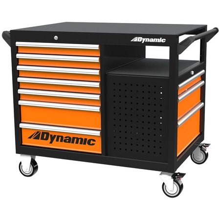 Dynamic Tools 45" Industrial Cart With 10 Drawers D069210